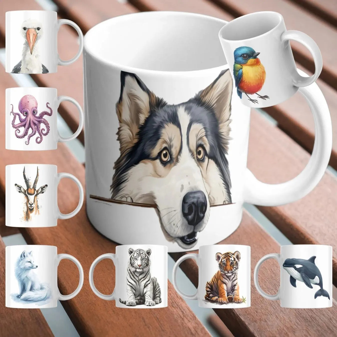 Animal Clipart Bundle: 1500+ PNG Images, Commercial Use (Digital Download)