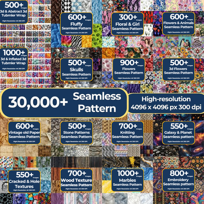 Entire Shop Mega Bundle: 90,000+ Designs (Lifetime Access, Instant Download, Commercial Use)