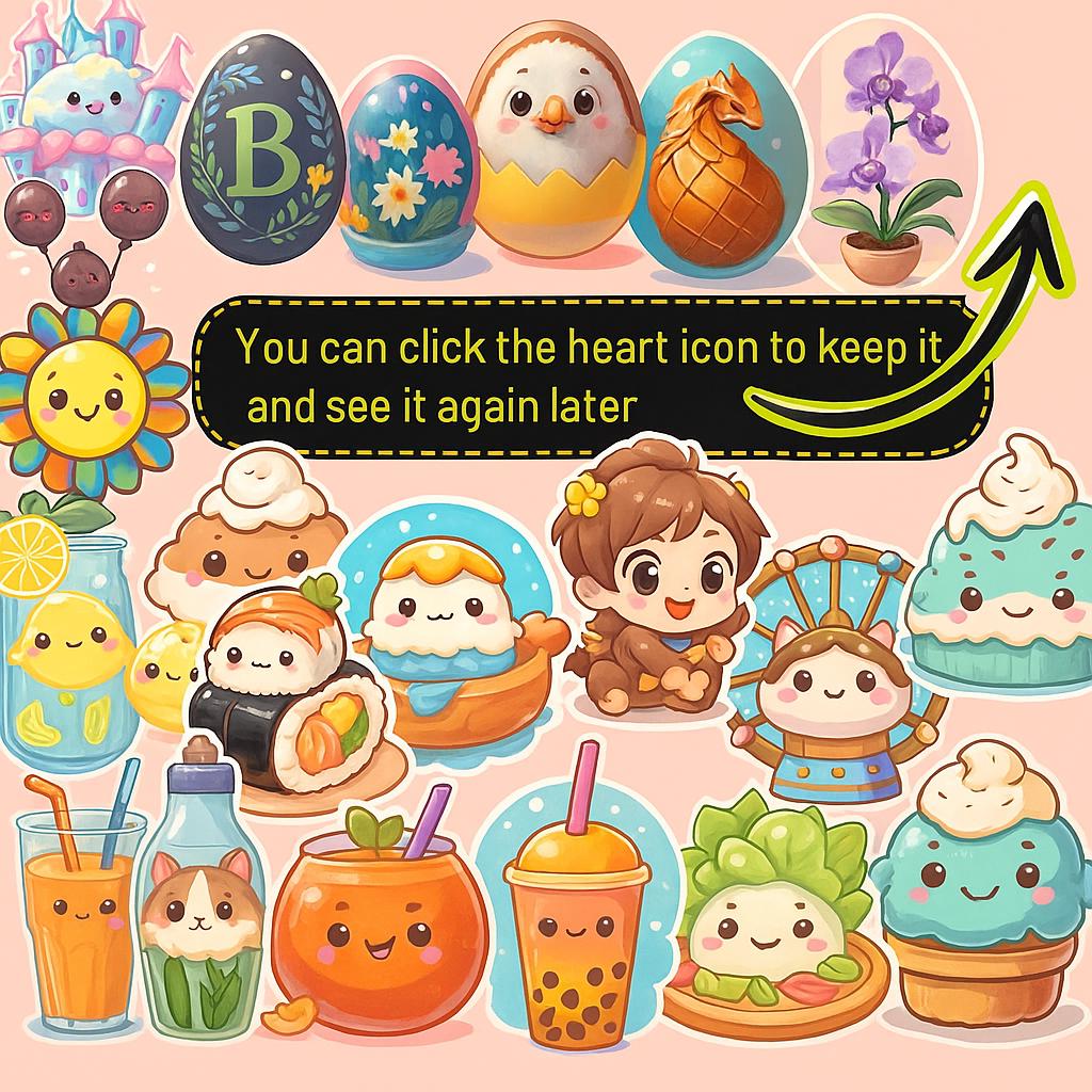 Sticker Mega Bundle: 10,000+ Digital Stickers (Printable PNG Files, Instant Download)